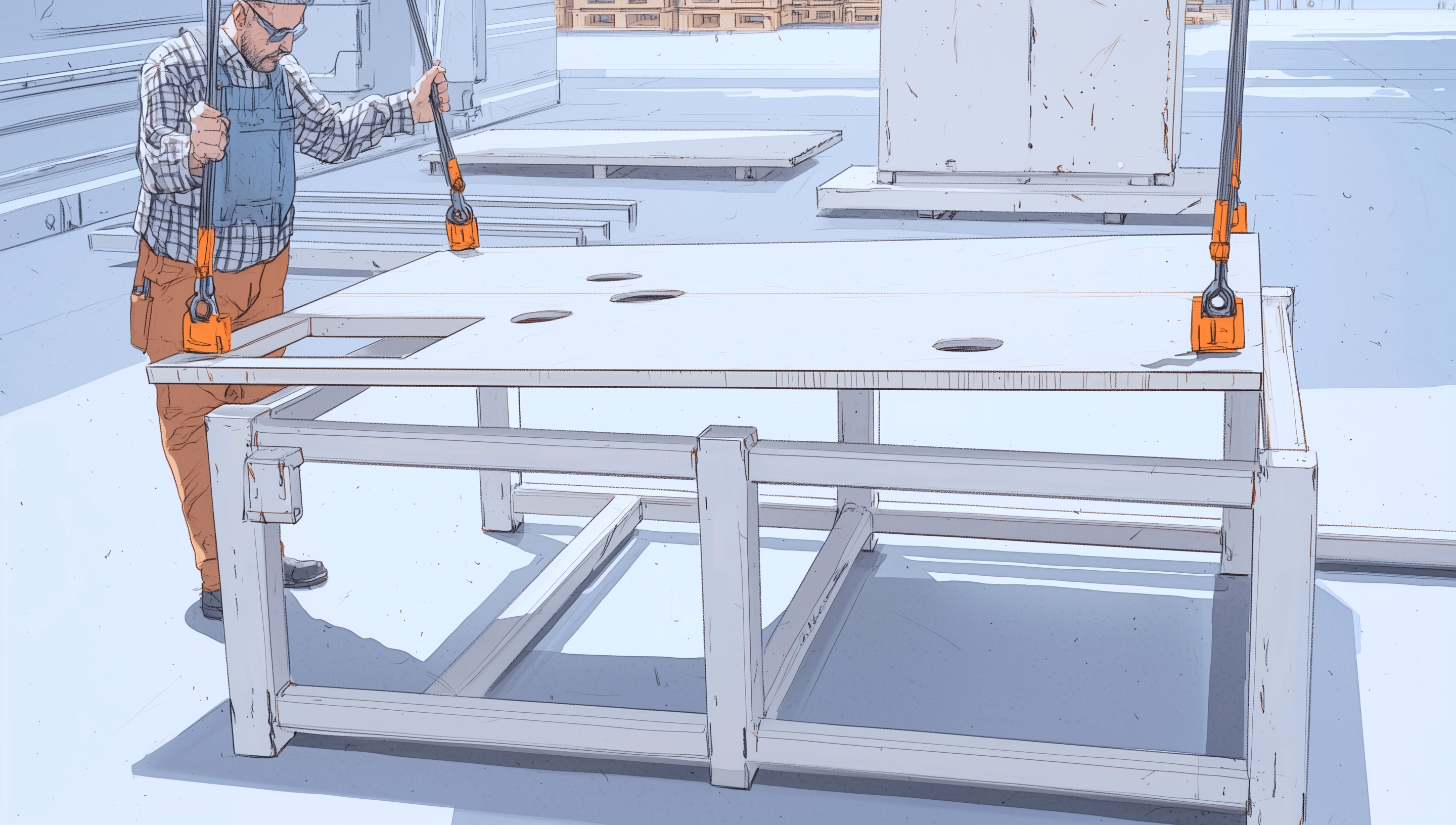 kti sekcja hero prezentacja technologii i przywitanie odbiorcy poszukujacego spawanie i lakierowanie konstrukcji stalowych